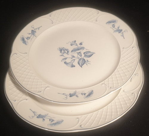 Val bleu dessertteller - -,